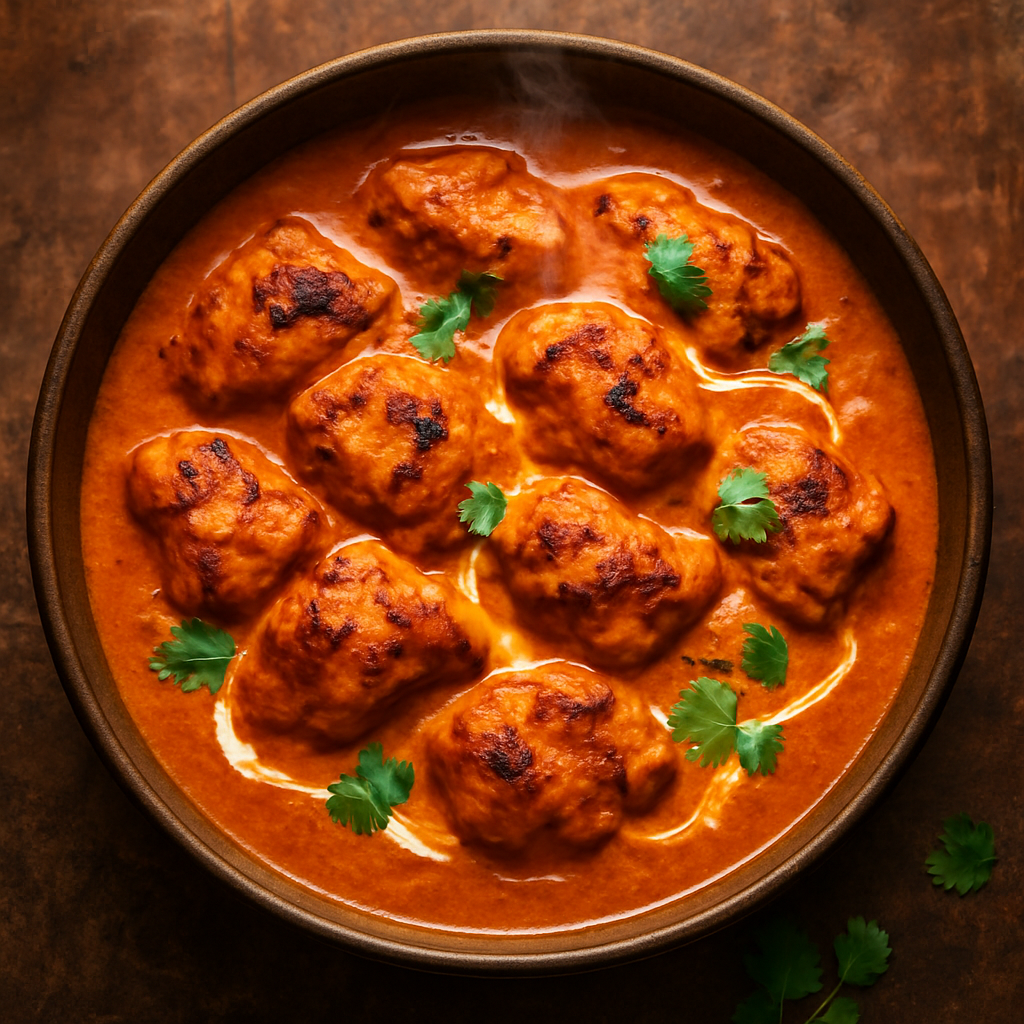 Pollo en Mantequilla (Murgh Makhani)