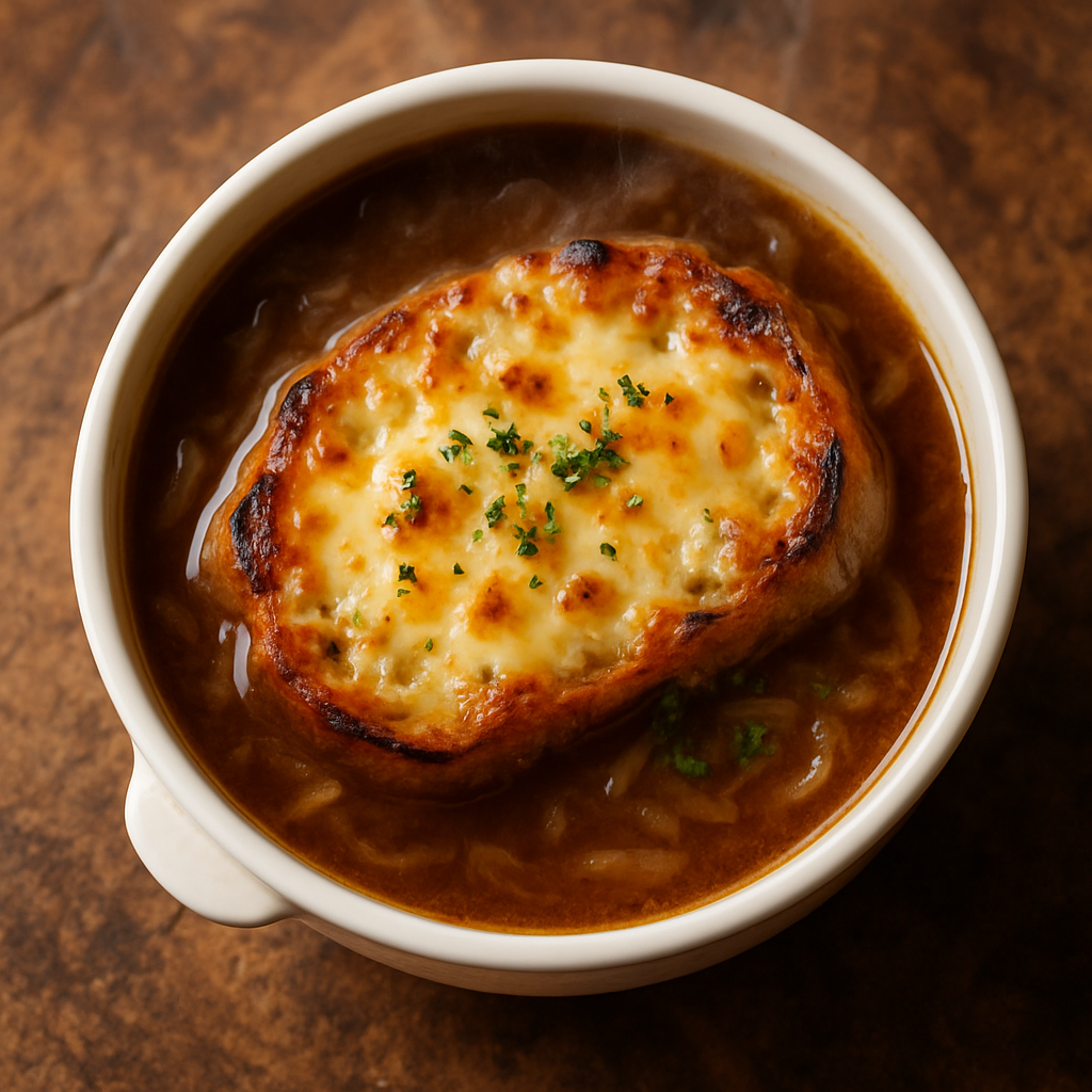 Sopa de Cebolla Francesa